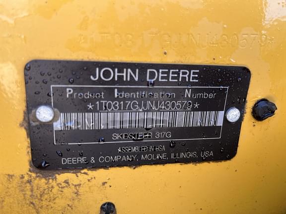 Image of John Deere 317G equipment image 3