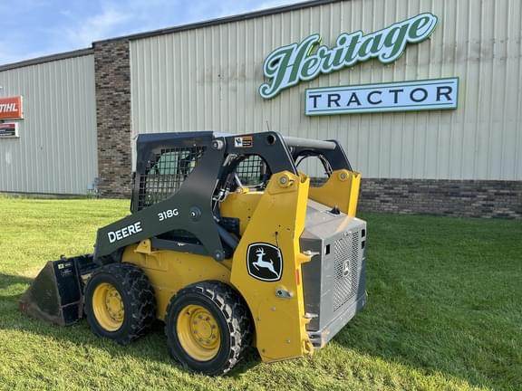 Image of John Deere 318G equipment image 4