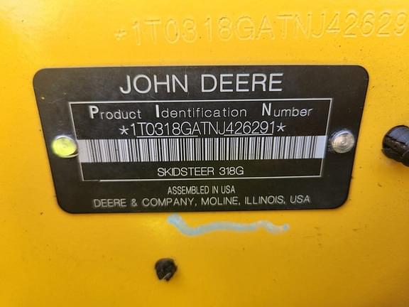 Image of John Deere 318G equipment image 1