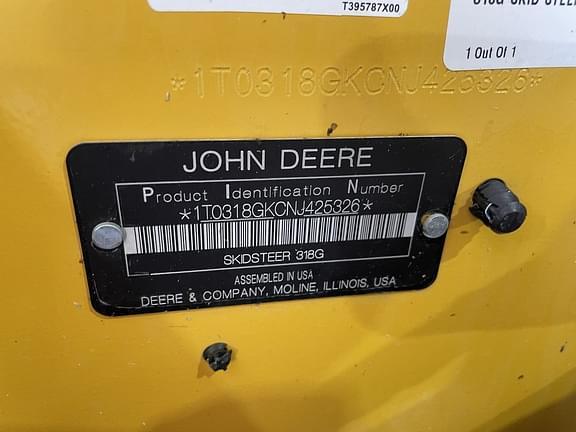 Image of John Deere 318G equipment image 2