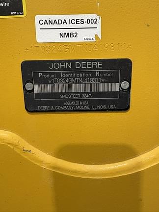 Image of John Deere 324G equipment image 4