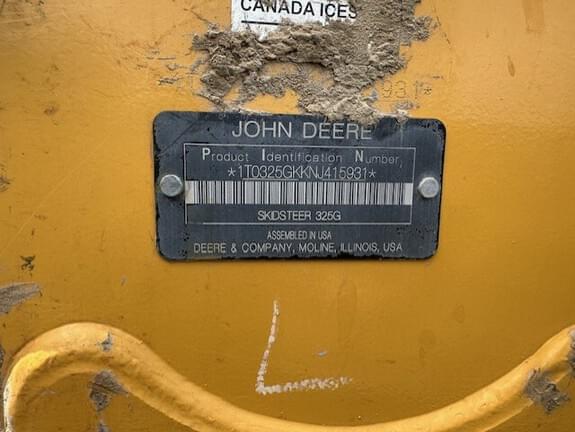 Image of John Deere 325G equipment image 4