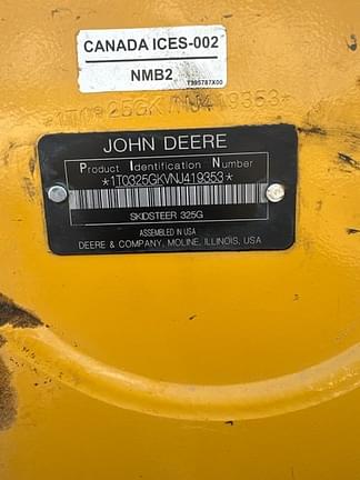 Image of John Deere 325G equipment image 4