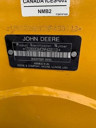 Image of John Deere 333G equipment image 4