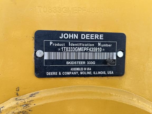 Image of John Deere 333G equipment image 3