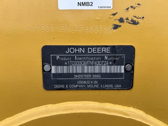Image of John Deere 333G equipment image 4