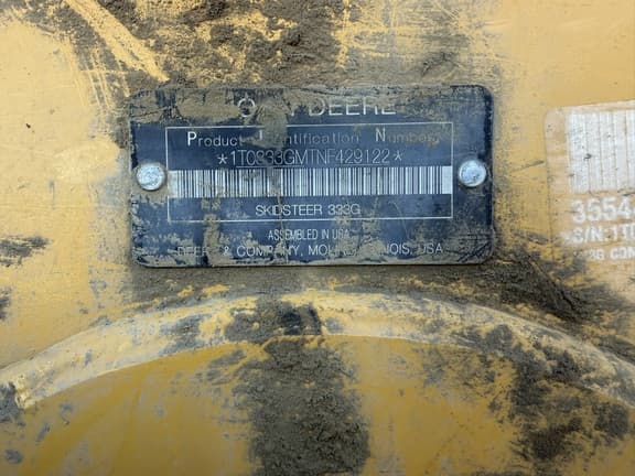 Image of John Deere 333G equipment image 4