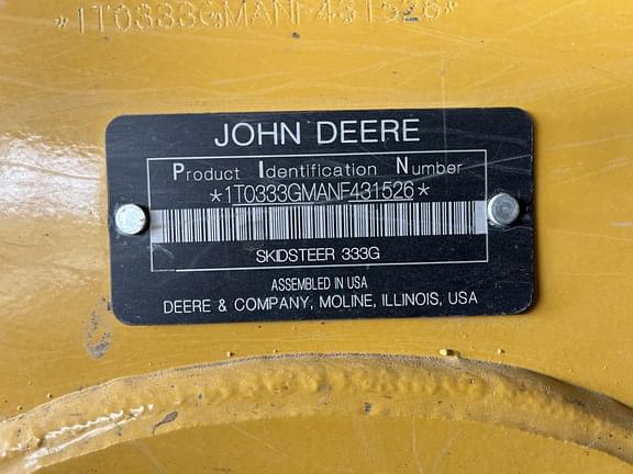 Image of John Deere 333G Primary image