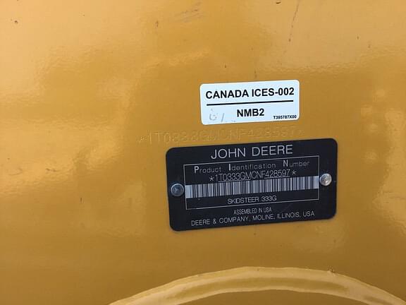 Image of John Deere 333G equipment image 4