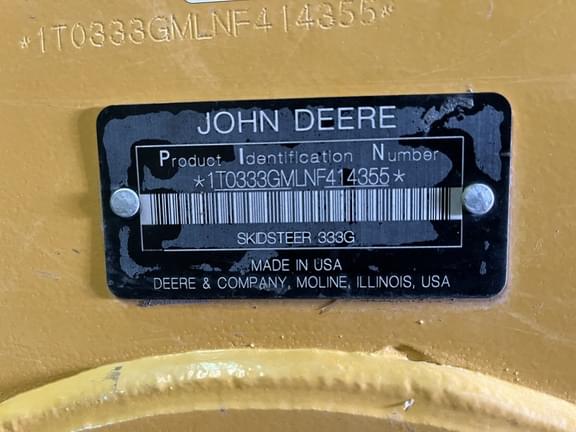 Image of John Deere 333G equipment image 2