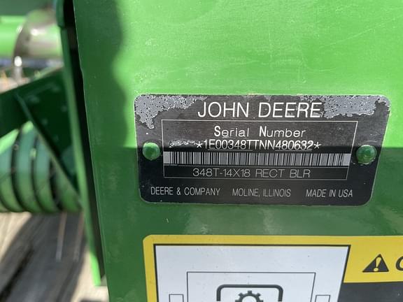 Image of John Deere 348 equipment image 1