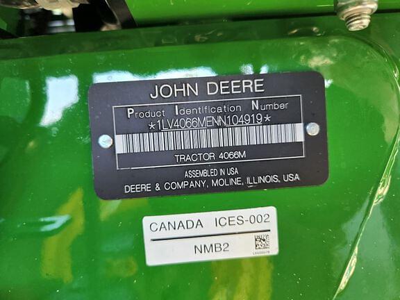 Image of John Deere 4066M equipment image 4