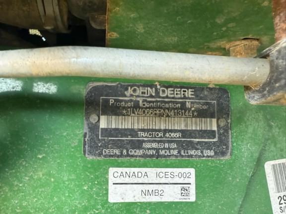 Image of John Deere 4066R equipment image 3