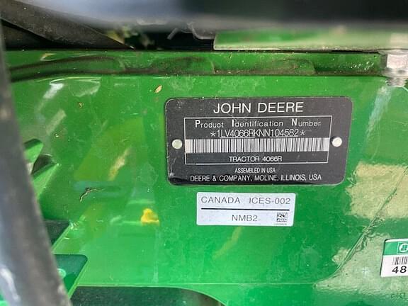 Image of John Deere 4066R equipment image 1