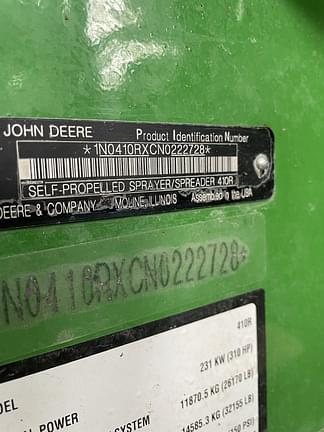 Image of John Deere 410R equipment image 1