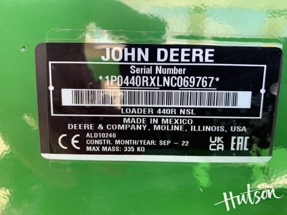 Image of John Deere 440R Image 1