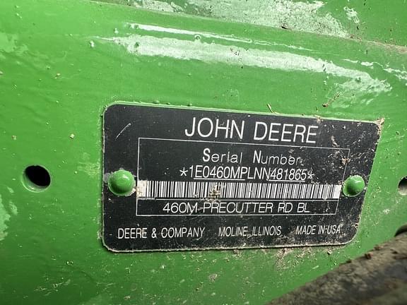 Image of John Deere 460M MegaWideHC2 equipment image 1