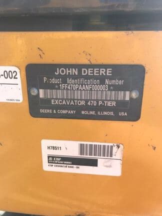 Image of John Deere 470P equipment image 4