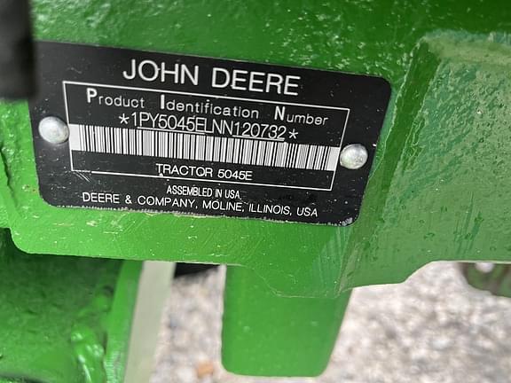 Image of John Deere 5045E Primary image