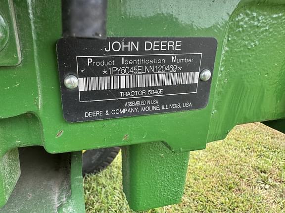 Image of John Deere 5045E Image 0