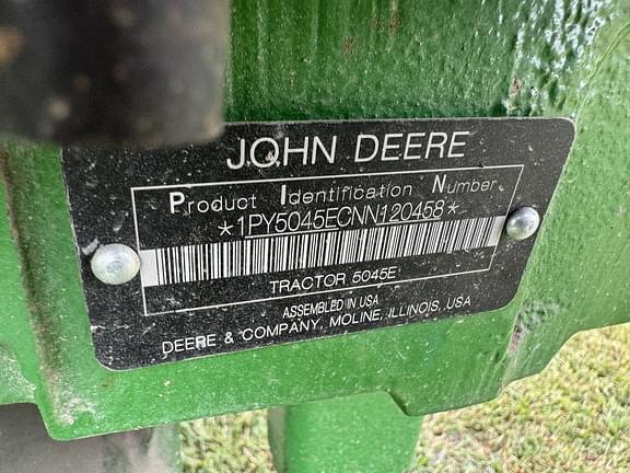 Image of John Deere 5045E Image 0