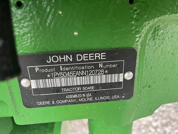 Image of John Deere 5045E Primary image