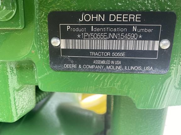 Image of John Deere 5055E equipment image 3