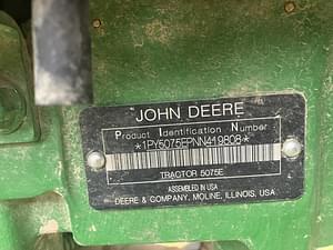 2022 John Deere 5075E Image