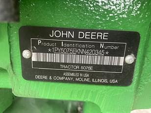 Main image John Deere 5075E 10