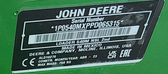 Image of John Deere 5100ML equipment image 4