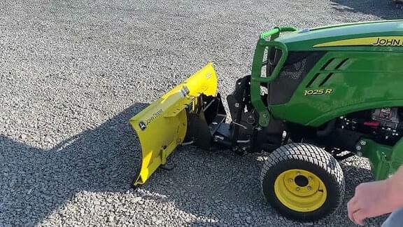 Image of John Deere 54" Front Blade equipment image 2