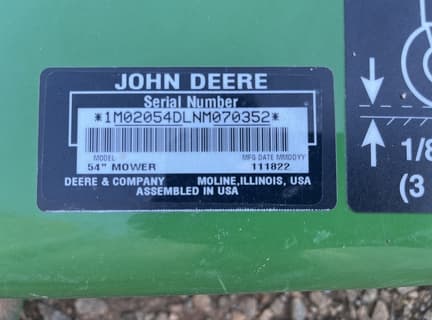 Image of John Deere 54D equipment image 4