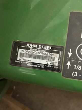 Image of John Deere 54D Image 1