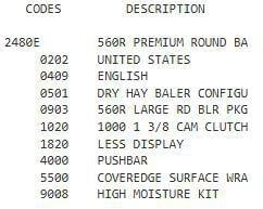 Image of John Deere 560R Image 1