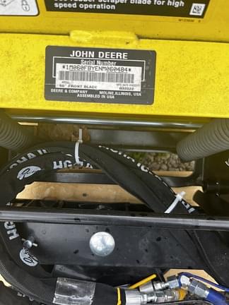 Image of John Deere 60" Front Blade equipment image 2