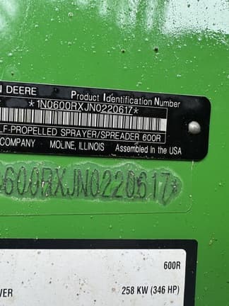 Image of John Deere 600R equipment image 2