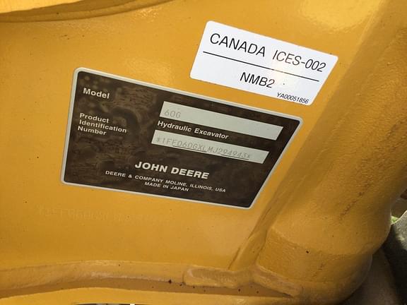 Image of John Deere 60G equipment image 2