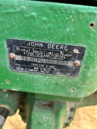 Image of John Deere 6105E equipment image 2