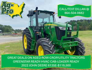 2022 John Deere 6135E Image