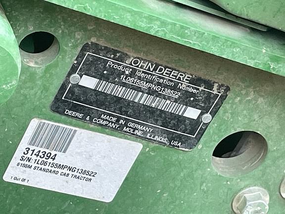 Image of John Deere 6155M equipment image 2