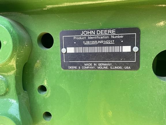 Image of John Deere 6155R equipment image 3