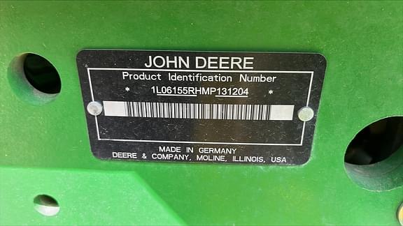 Image of John Deere 6155R equipment image 4
