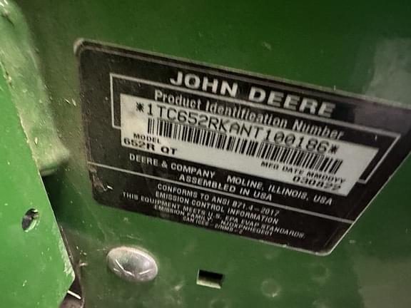 Image of John Deere 652R equipment image 4