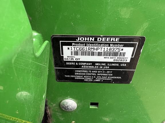 Image of John Deere 661R equipment image 3