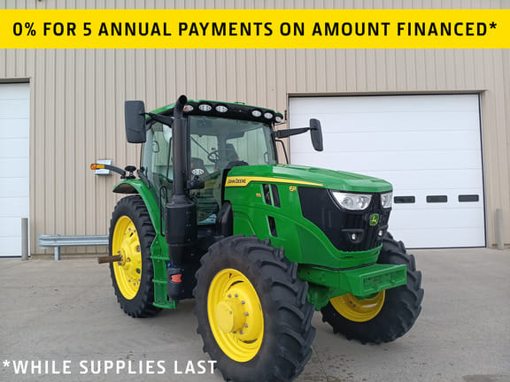 2022 John Deere 6R 155 Equipment Image0