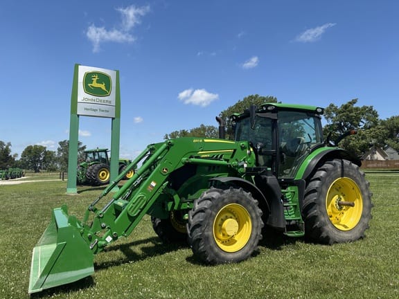 2022 John Deere 6R 195 Equipment Image0
