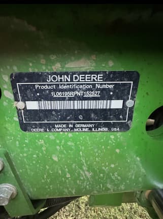 Image of John Deere 6R 195 equipment image 4