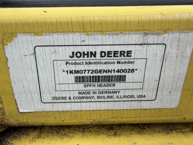 Image of John Deere 772 equipment image 4