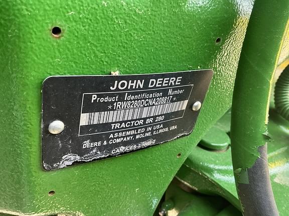 Image of John Deere 8R 280 equipment image 3