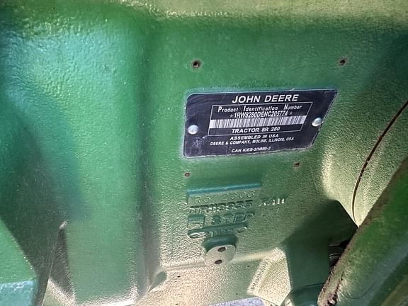 Image of John Deere 8R 280 equipment image 2